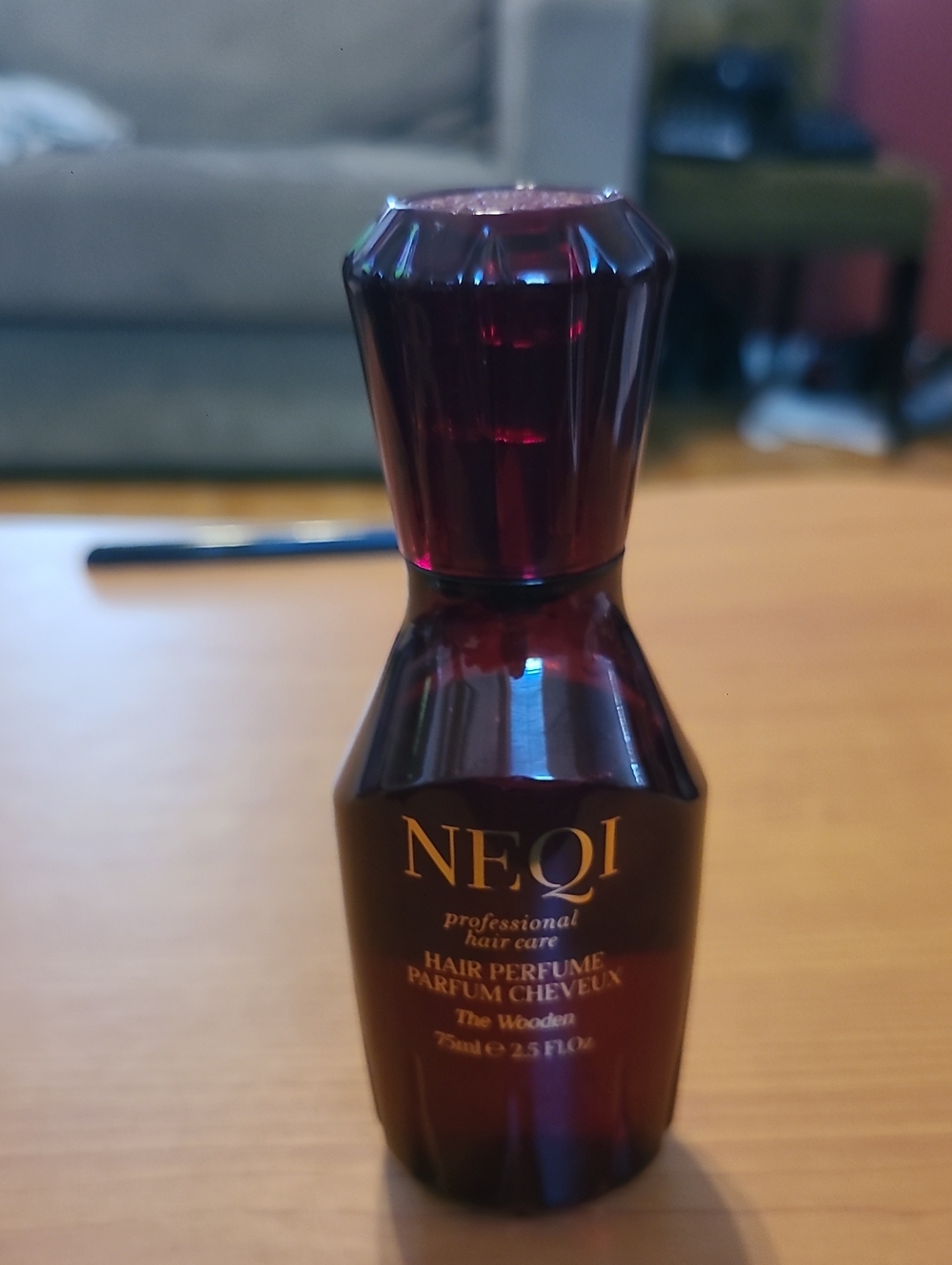 NEQI Professional Hair Care Hair Fragrance Wooden 2.5oz Vegan Panthenol UV Pro